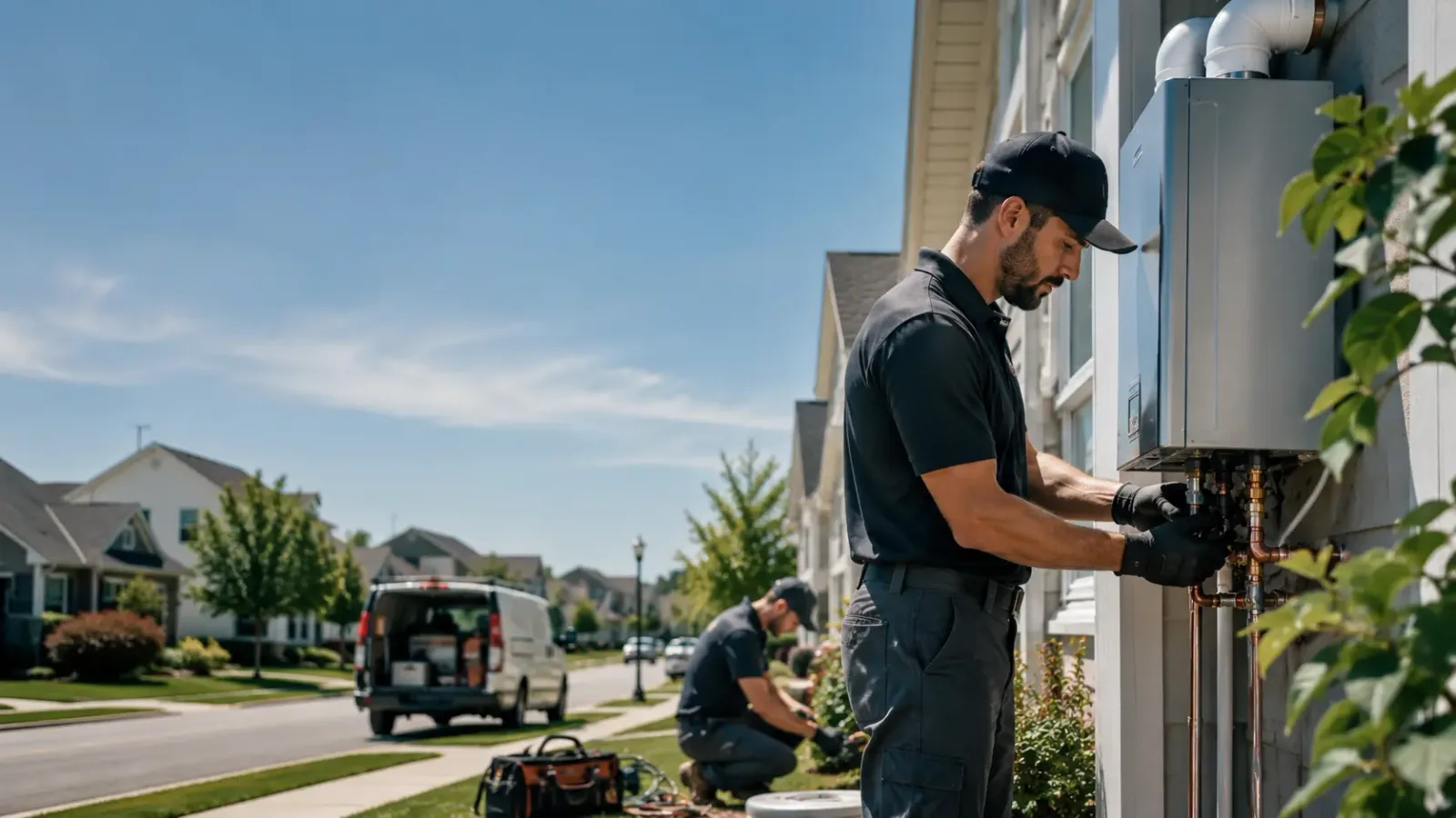 Tankless Water Heater Installation in Cecil, WI